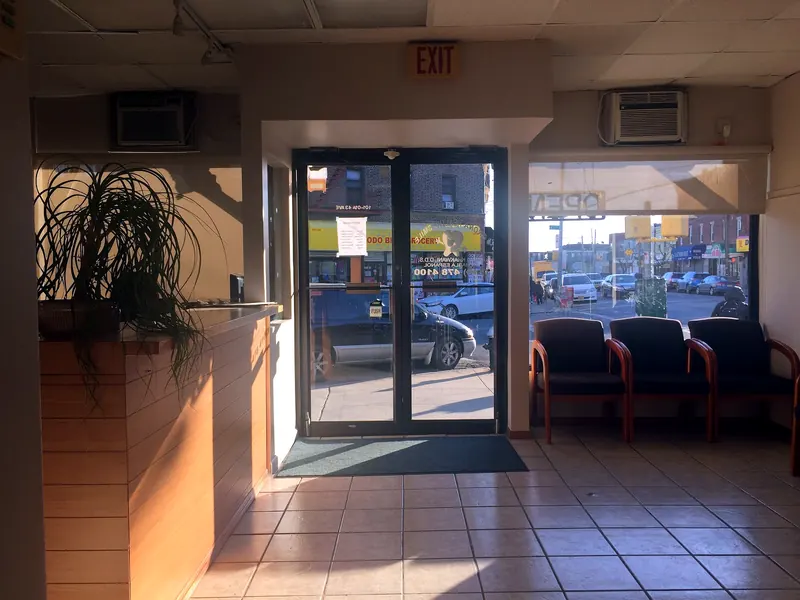 Entrance and waiting area